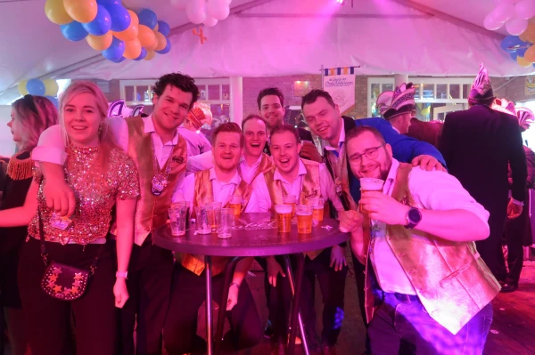 Receptie Markies Luuk 1 met Adjudanten Ties & Boet
