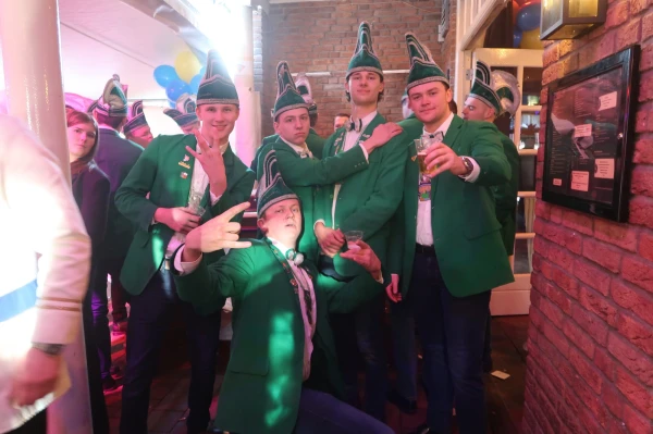 Receptie Markies Luuk 1 met Adjudanten Ties & Boet