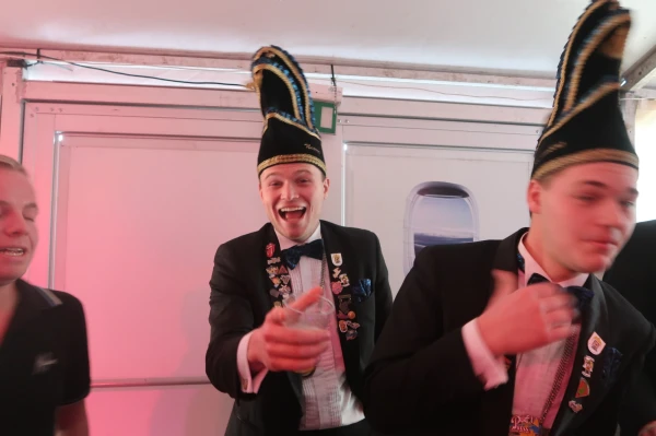 Receptie Markies Luuk 1 met Adjudanten Ties & Boet