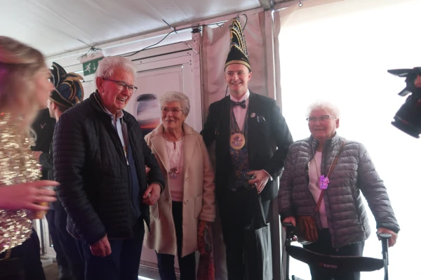 Receptie Markies Luuk 1 met Adjudanten Ties & Boet