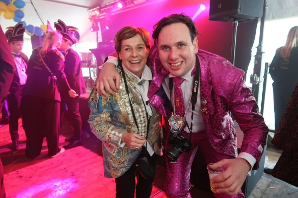 Receptie Markies Luuk 1 met Adjudanten Ties & Boet