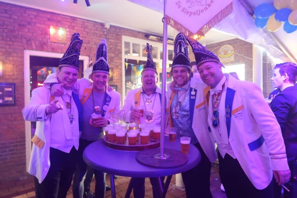 Receptie Markies Luuk 1 met Adjudanten Ties & Boet