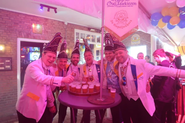 Receptie Markies Luuk 1 met Adjudanten Ties & Boet