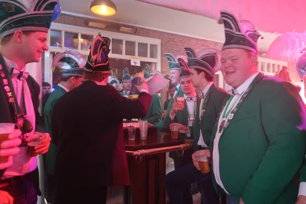 Receptie Markies Luuk 1 met Adjudanten Ties & Boet