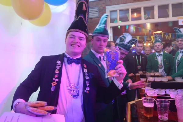 Receptie Markies Luuk 1 met Adjudanten Ties & Boet