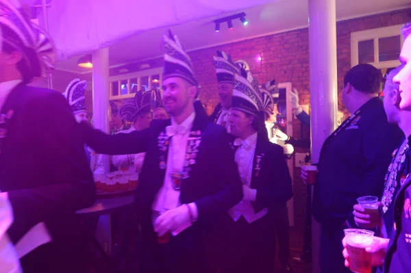 Receptie Markies Luuk 1 met Adjudanten Ties & Boet