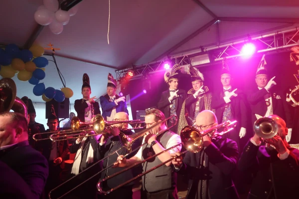Receptie Markies Luuk 1 met Adjudanten Ties & Boet