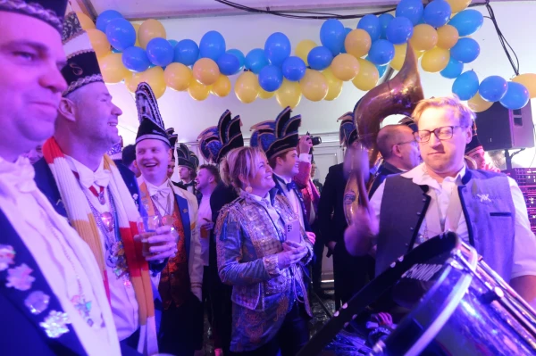 Receptie Markies Luuk 1 met Adjudanten Ties & Boet