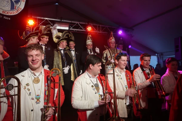 Receptie Markies Luuk 1 met Adjudanten Ties & Boet