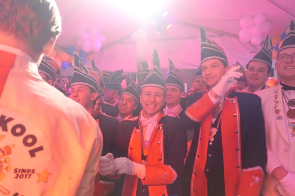 Receptie Markies Luuk 1 met Adjudanten Ties & Boet