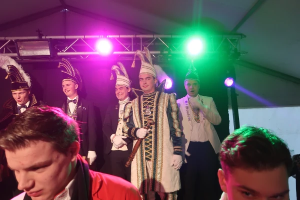 Receptie Markies Luuk 1 met Adjudanten Ties & Boet