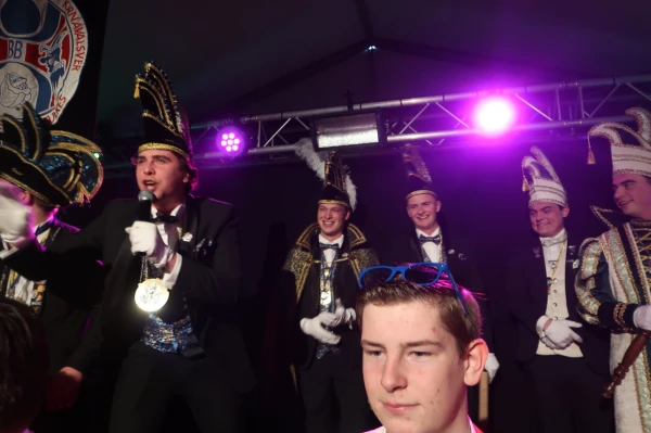 Receptie Markies Luuk 1 met Adjudanten Ties & Boet