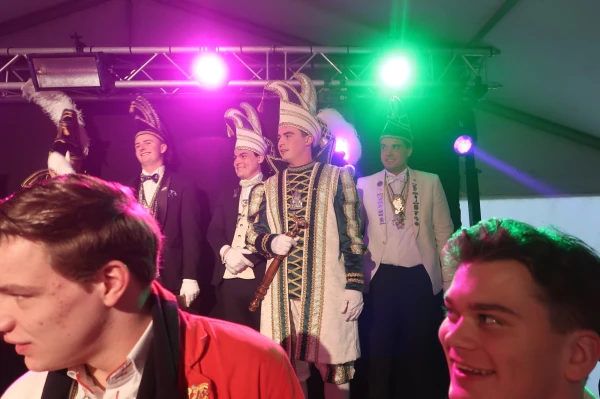 Receptie Markies Luuk 1 met Adjudanten Ties & Boet