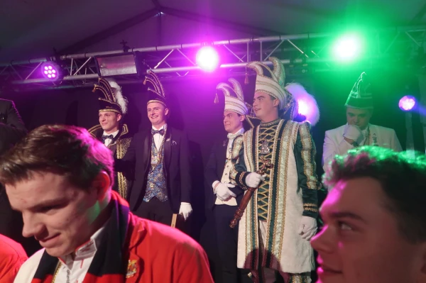 Receptie Markies Luuk 1 met Adjudanten Ties & Boet