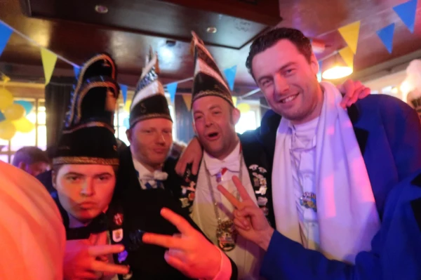 Receptie Markies Luuk 1 met Adjudanten Ties & Boet
