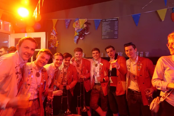 Receptie Markies Luuk 1 met Adjudanten Ties & Boet