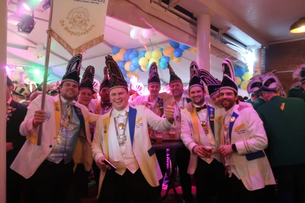 Receptie Markies Luuk 1 met Adjudanten Ties & Boet