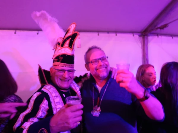 Receptie Markies Luuk 1 met Adjudanten Ties & Boet