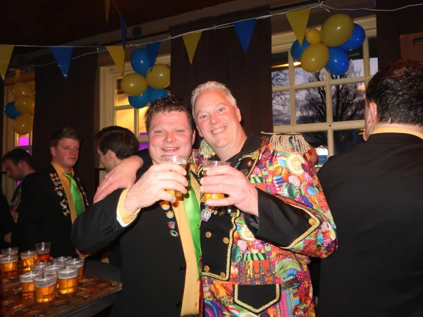 Receptie Markies Luuk 1 met Adjudanten Ties & Boet