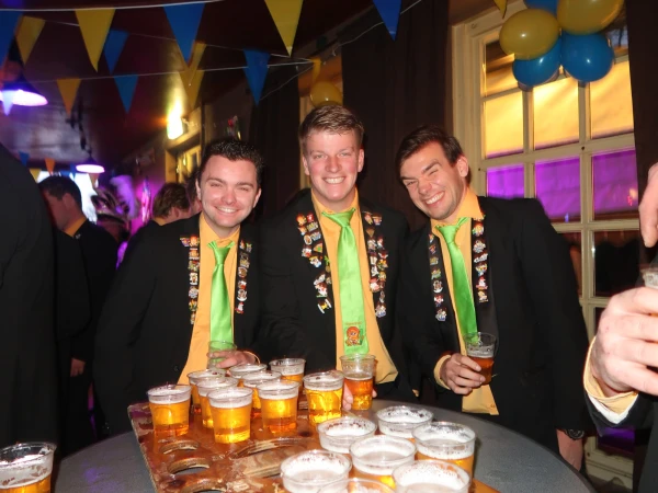 Receptie Markies Luuk 1 met Adjudanten Ties & Boet