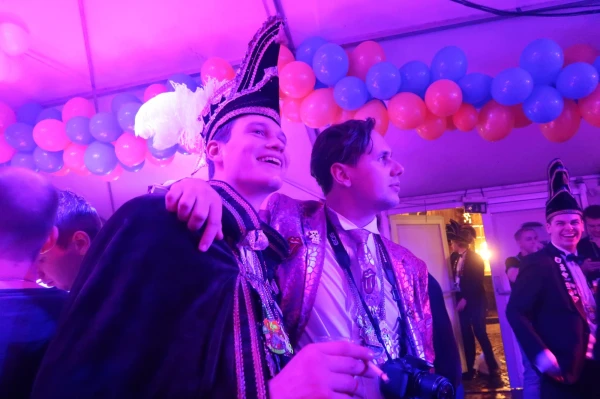 Receptie Markies Luuk 1 met Adjudanten Ties & Boet
