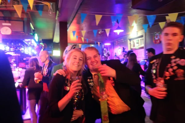 Receptie Markies Luuk 1 met Adjudanten Ties & Boet