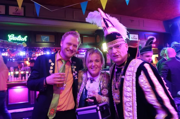 Receptie Markies Luuk 1 met Adjudanten Ties & Boet