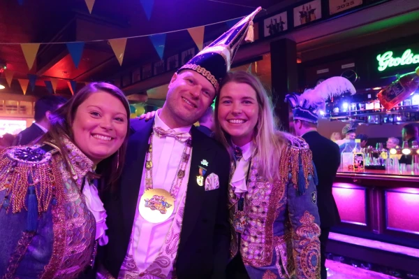 Receptie Markies Luuk 1 met Adjudanten Ties & Boet