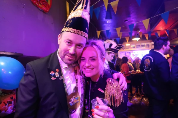 Receptie Markies Luuk 1 met Adjudanten Ties & Boet