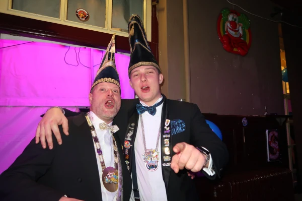 Receptie Markies Luuk 1 met Adjudanten Ties & Boet