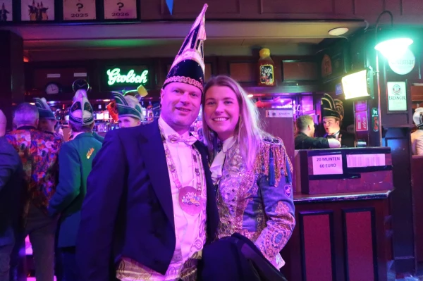 Receptie Markies Luuk 1 met Adjudanten Ties & Boet