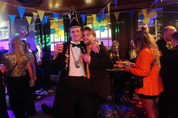 Receptie Markies Luuk 1 met Adjudanten Ties & Boet