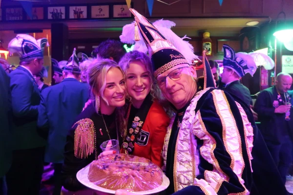Receptie Markies Luuk 1 met Adjudanten Ties & Boet