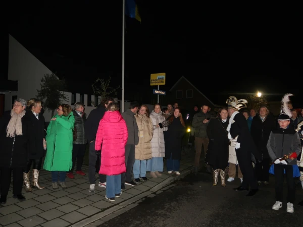 Aanbieden bord Moerbekkenkamp