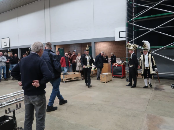 Opbouw zitting