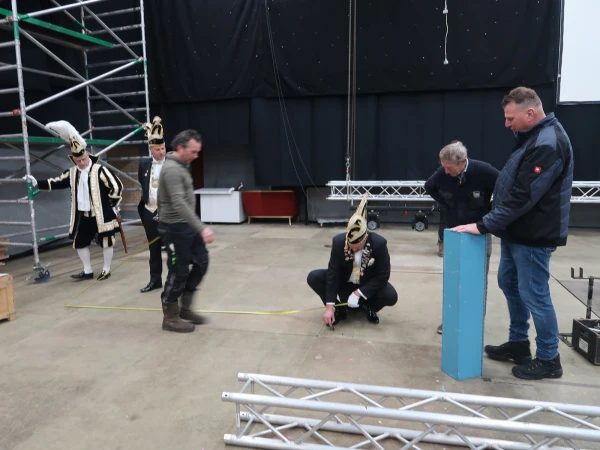 Opbouw zitting