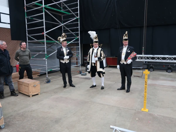 Opbouw zitting