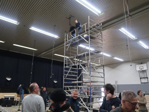 Opbouw zitting