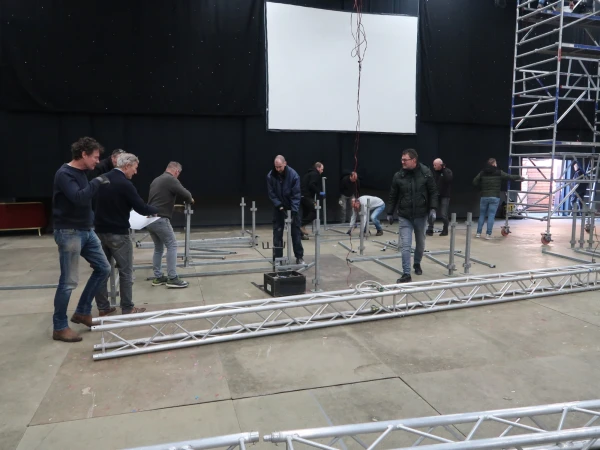 Opbouw zitting