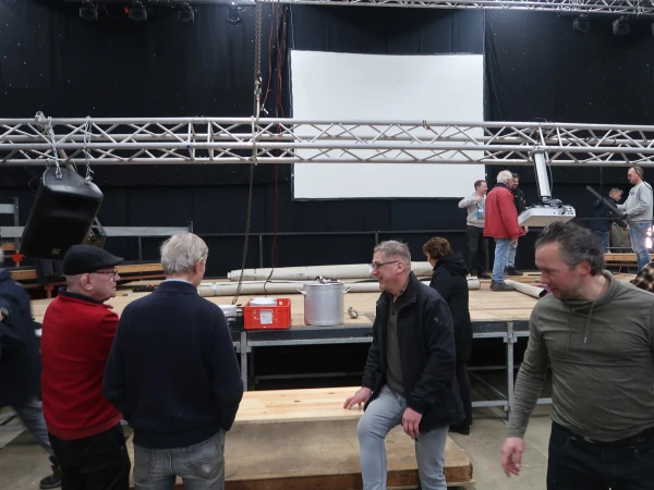 Opbouw zitting