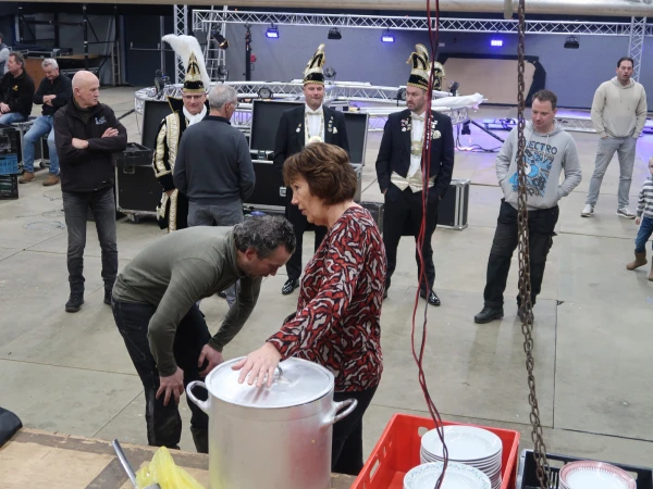 Opbouw zitting