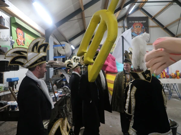 Op pad met de optochtcommissie