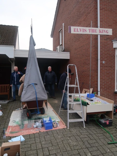Op pad met de optochtcommissie