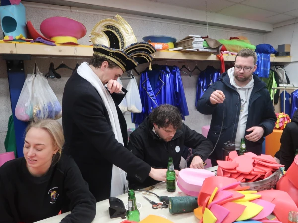 Op pad met de optochtcommissie