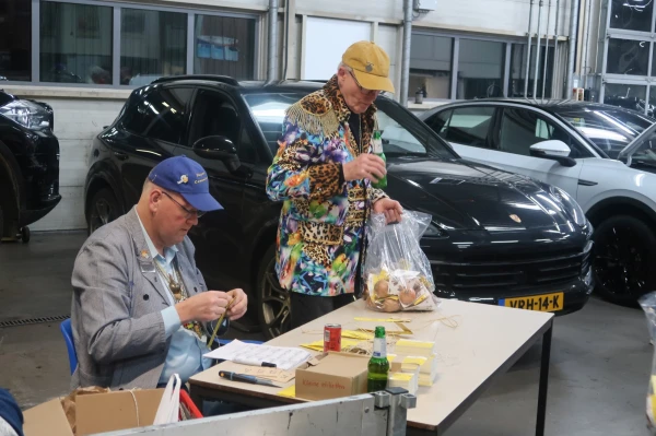 Siepel aanrijgen