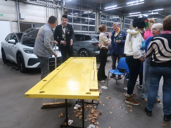 Siepel aanrijgen