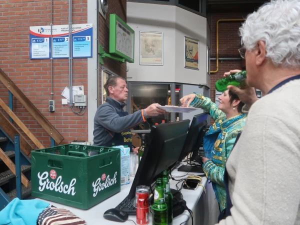 Siepel aanrijgen