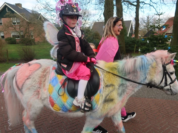 Schoolcarnaval en optocht Agelo