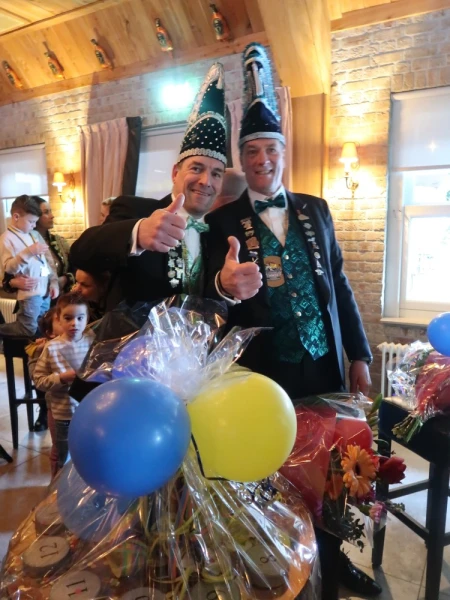 Aanbieden hofauto en receptie Stadsprins